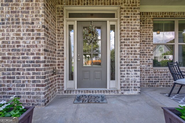 view of property entrance