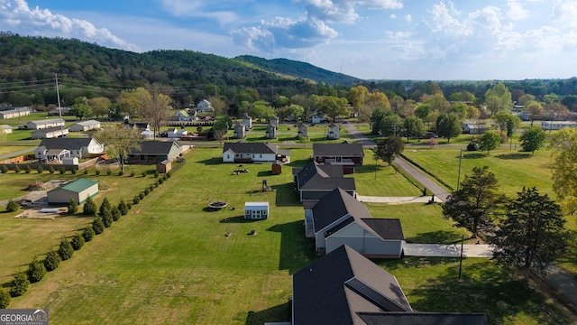 214 Harris St, Chatsworth, GA 30705 - birds eye view of property featuring a mountain view and a residential view