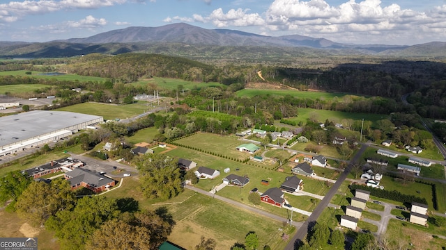 214 Harris St, Chatsworth, GA 30705 - birds eye view of property featuring a mountain view
