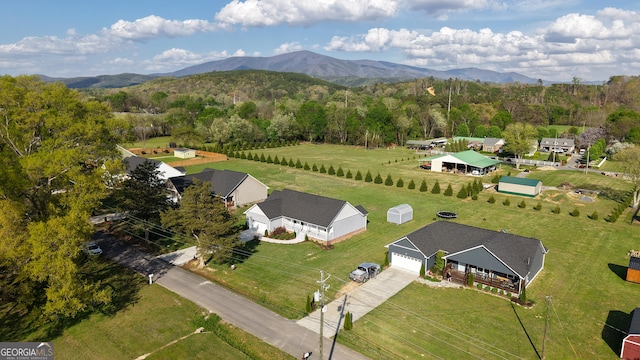 214 Harris St, Chatsworth, GA 30705 - bird's eye view with a forest view, a rural view, and a mountain view