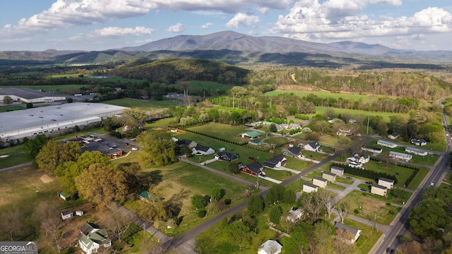 214 Harris St, Chatsworth, GA 30705 - bird's eye view with a mountain view