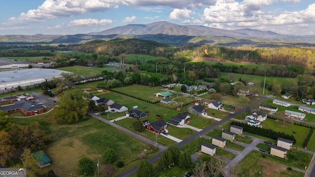 214 Harris St, Chatsworth, GA 30705 - drone / aerial view with a mountain view