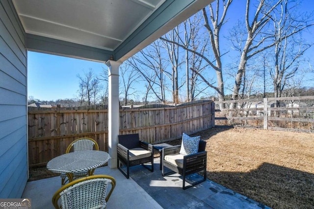 view of patio / terrace