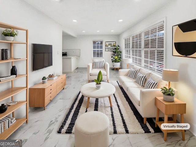 view of living room