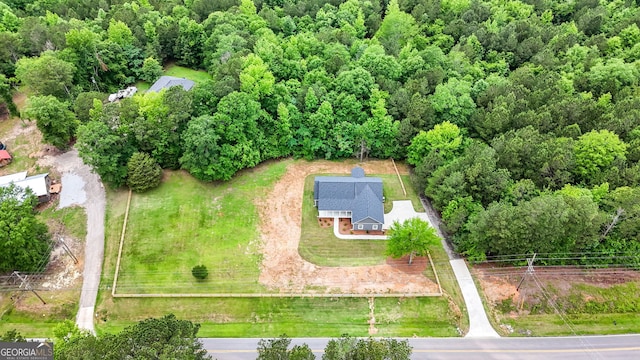 910 Bevis Rd, Franklin, GA 30217 - aerial view of property and surrounding area