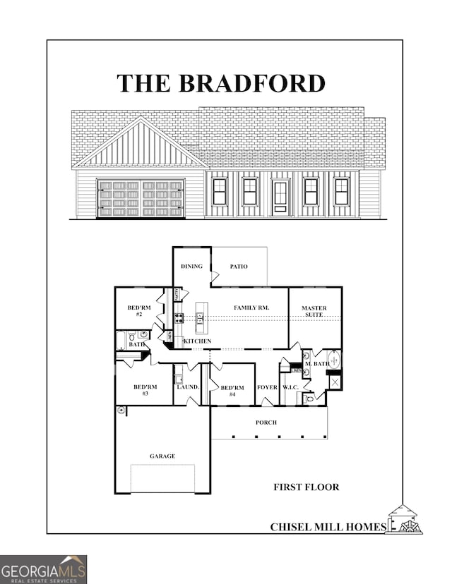 910 Bevis Rd, Franklin, GA 30217 - floor plan / room layout