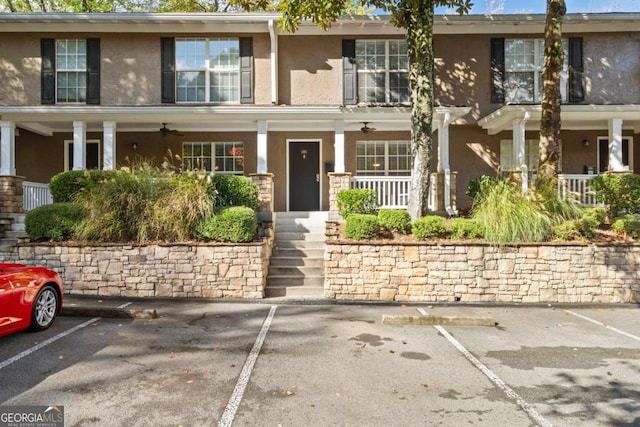 view of townhome / multi-family property