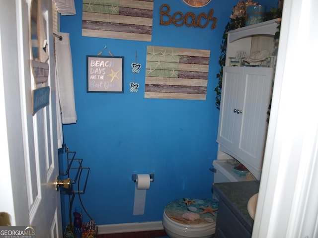 3738 Windy Hill Dr SE, Conyers, GA 30013 - bathroom featuring toilet and vanity