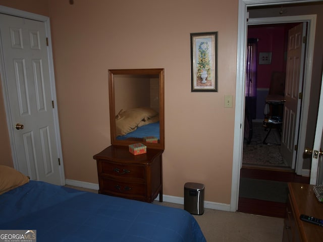 3738 Windy Hill Dr SE, Conyers, GA 30013 - bedroom with baseboards and carpet