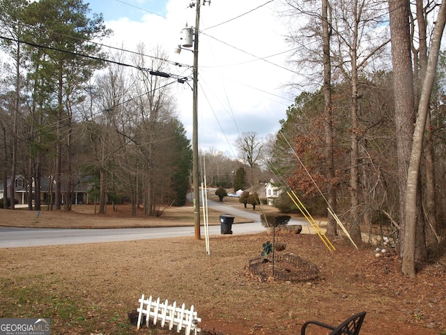 view of road