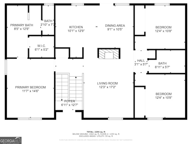 5876 Old Wellborn Trce, Lithonia, GA 30058 - view of property floor plan