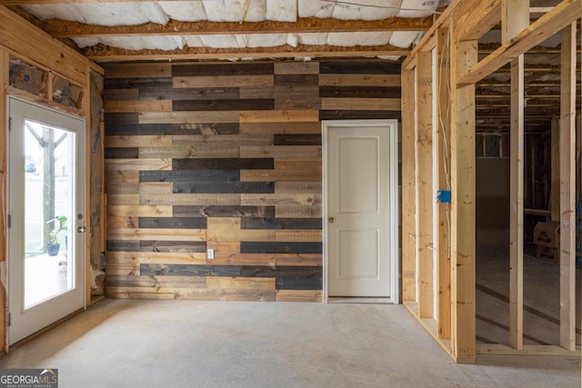 interior space with a wealth of natural light