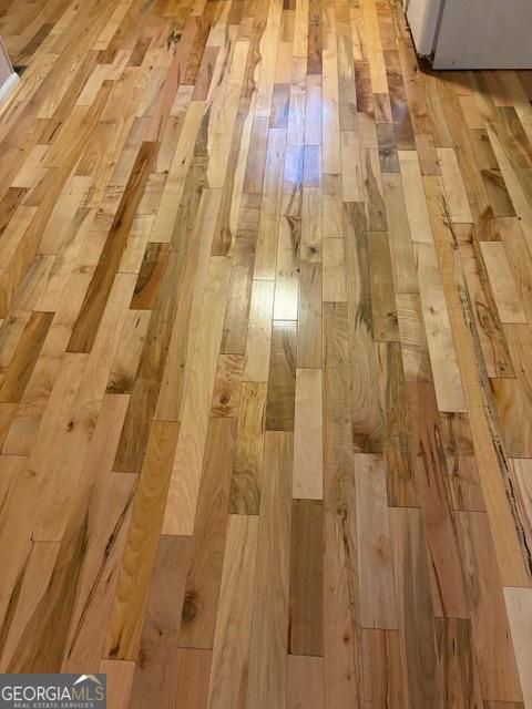 room details with parquet flooring