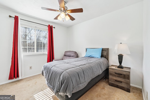 1625 Conley Rd Unit 270, Conley, GA 30288 - bedroom featuring carpet floors, baseboards, and ceiling fan
