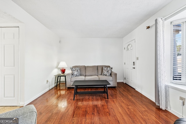 1625 Conley Rd Unit 270, Conley, GA 30288 - living area with wood finished floors and baseboards