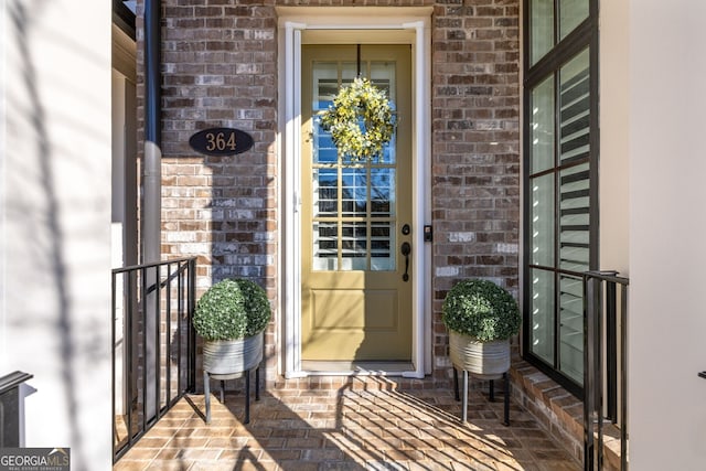 view of entrance to property