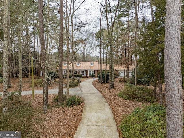 view of ranch-style house