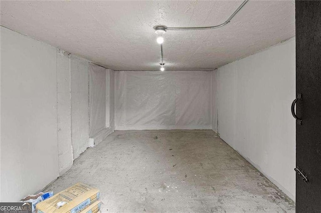 view of basement