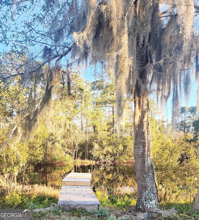 surrounding community with a forest view