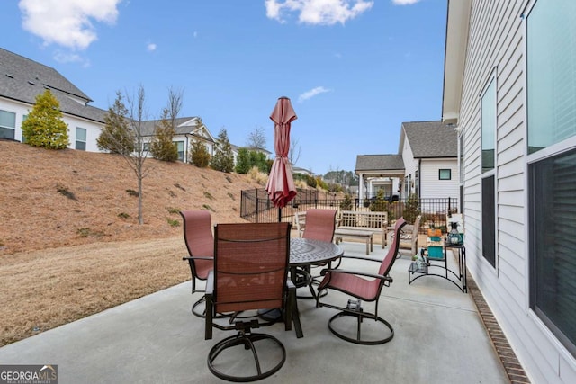 view of patio