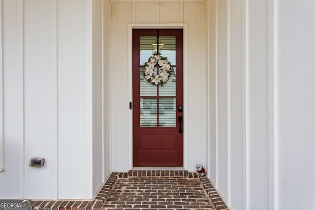 view of property entrance