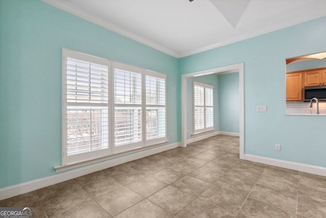 17 Coastal Walk, Saint Marys, GA 31558 - tiled spare room featuring ornamental molding