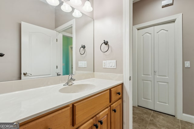 17 Coastal Walk, Saint Marys, GA 31558 - bathroom featuring vanity and tile patterned floors