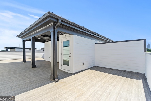 1028 Robert Smalls Way, Atlanta, GA 30318 - view of deck