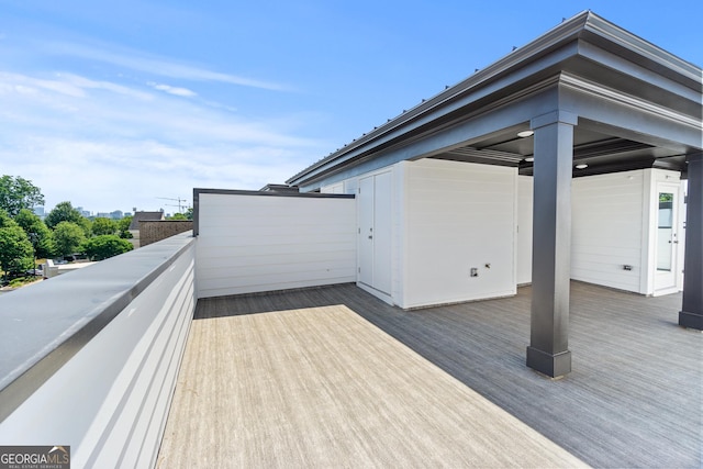 1028 Robert Smalls Way, Atlanta, GA 30318 - view of deck