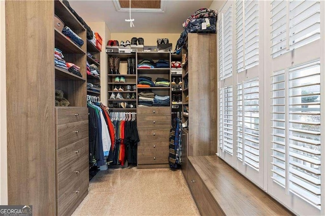 3130 Kates Way NW, Kennesaw, GA 30152 - walk in closet with attic access