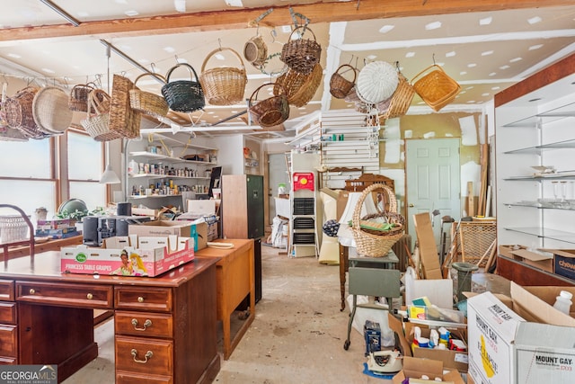 view of storage