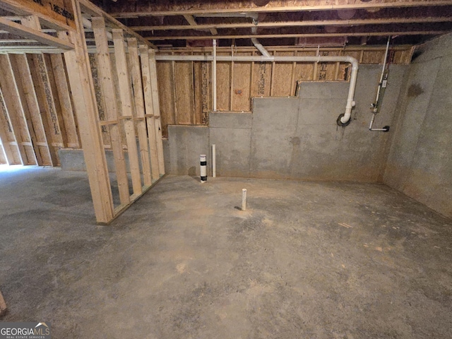 508 Clayborne Way Unit 246A, Loganville, GA 30052 - view of unfinished below grade area