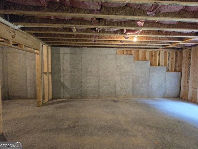 508 Clayborne Way Unit 246A, Loganville, GA 30052 - view of unfinished basement