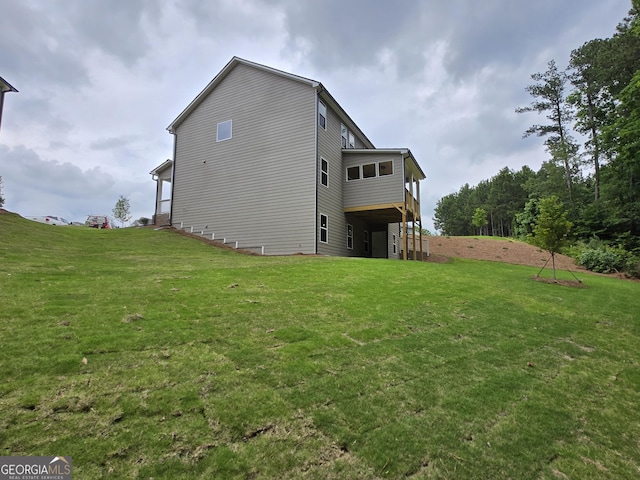 508 Clayborne Way Unit 246A, Loganville, GA 30052 - back of property featuring a yard