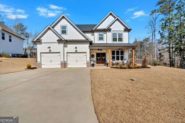 craftsman-style house with a porch