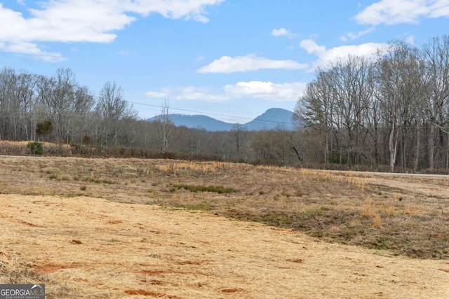 view of mountain feature