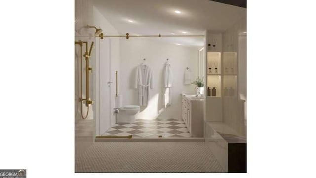60 Douglas St SE, Atlanta, GA 30317 - bathroom with toilet and recessed lighting