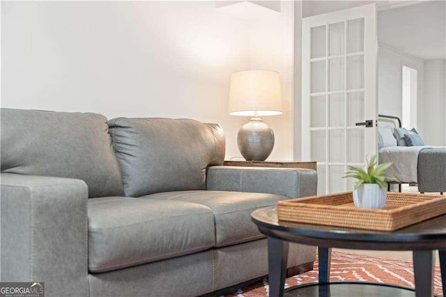 view of living area