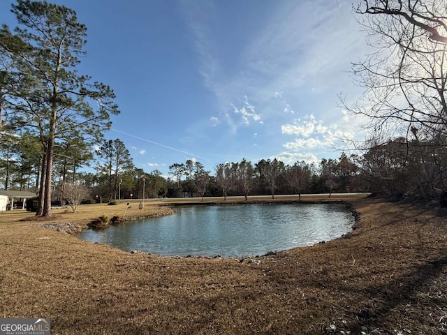 property view of water