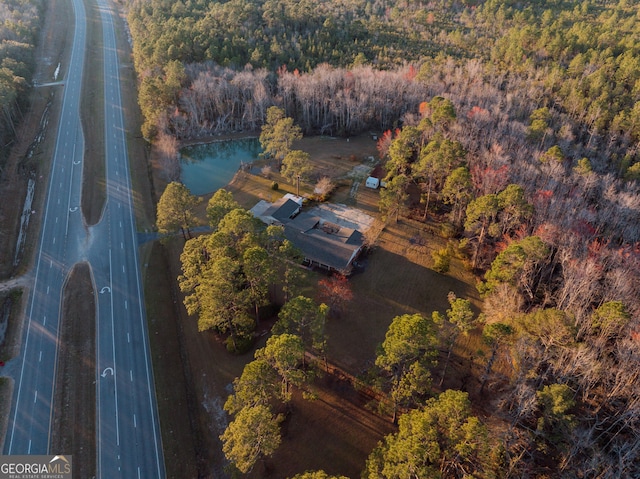 aerial view