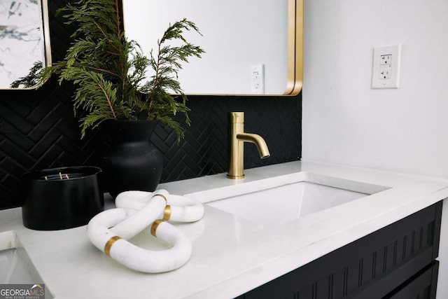 room details featuring sink