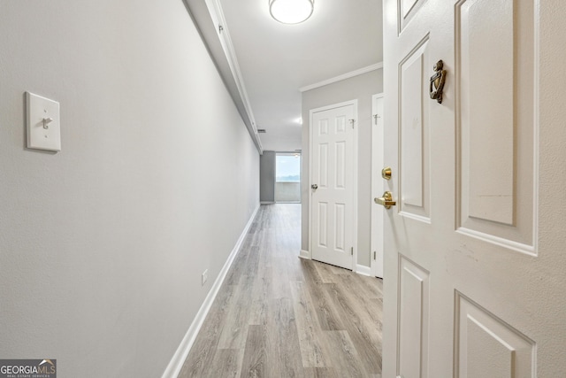 hallway with dark carpet