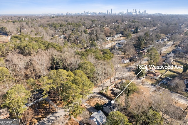 drone / aerial view