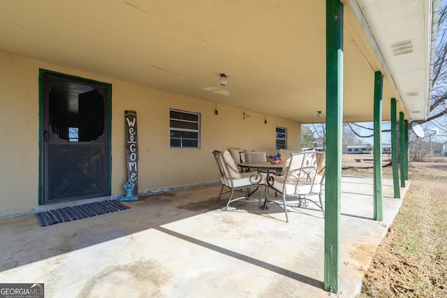 view of patio