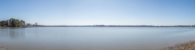 view of water feature