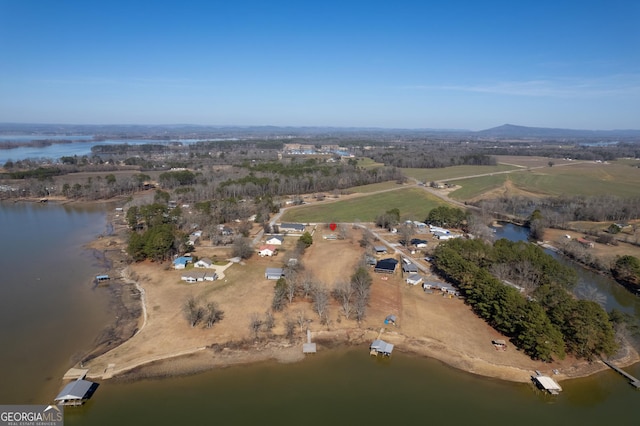 40 County Road 498, Centre, AL 35960 - aerial view of property's location with a nearby body of water