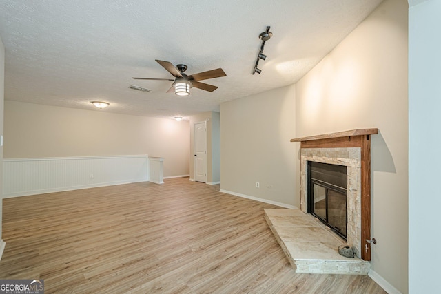 3205 Canyon Point Cir, Roswell, GA 30076 - office space featuring ceiling fan, baseboards, high vaulted ceiling, and wood finished floors