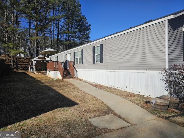 view of property exterior