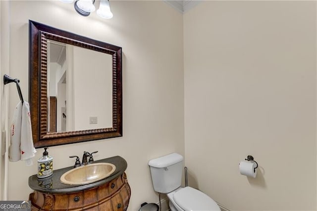 5861 Yoshino Cherry Ln, Braselton, GA 30517 - bathroom featuring vanity and toilet