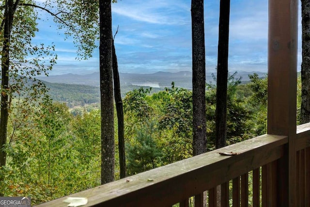 property view of mountains